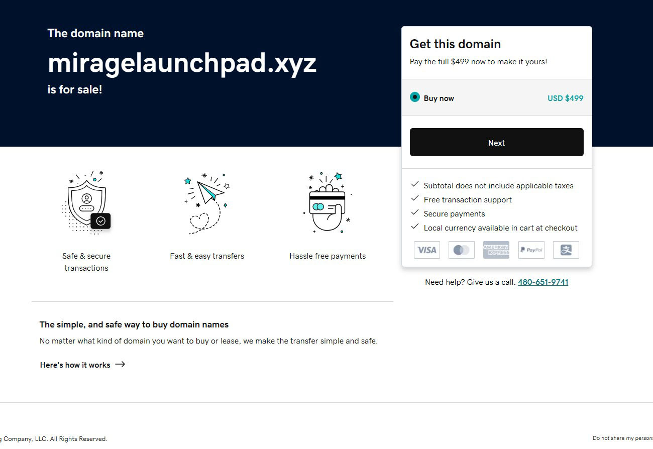  miragelaunchpad